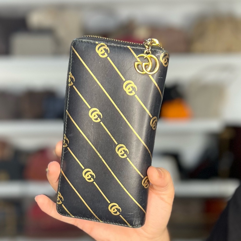 GUCCI LONG ZIP WALLET